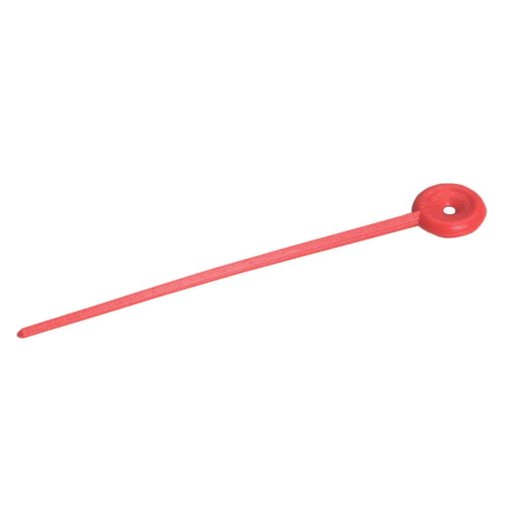 999 Premium Long Plastic Roller Pins Red 100Pc - Image 3