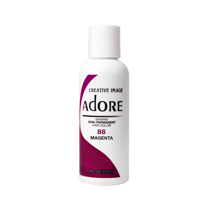 Adore Semi Permanent Hair Colour Magenta 118ml - Image 2