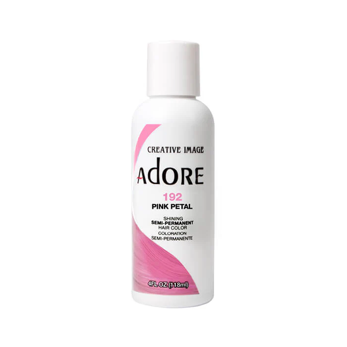 Adore Semi Permanent Hair Colour Pink Petal 118ml - Image 2