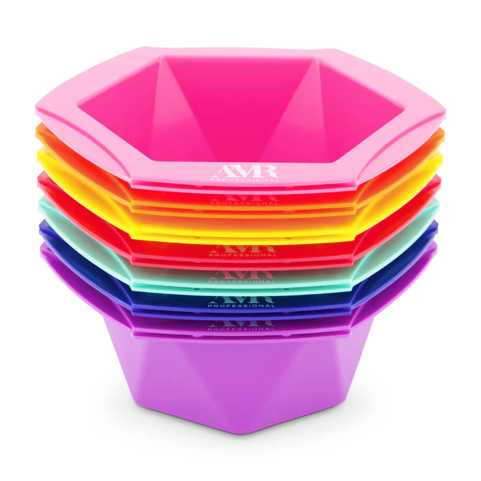 AMR Professional Connecting Tint Bowl 7Pc Set Large Rainbow - Image 12
