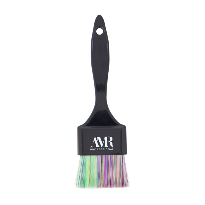 AMR Professional Hair Paint Brush Rainbow - Image 3