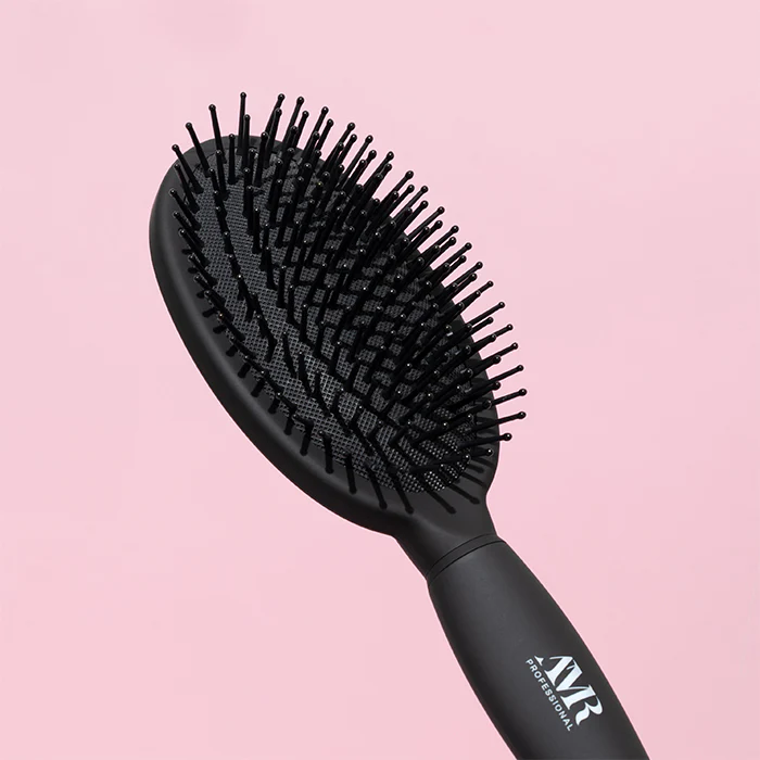 AMR Professional Tangle Tamer Paddle Brush Black - Image 2
