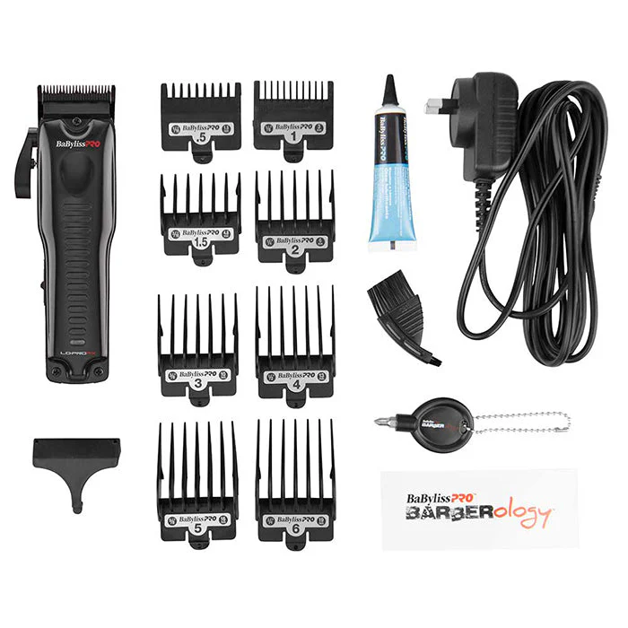 BaBylissPRO Lo-ProFX Low Profile Clipper Black Cord/Cordless - Image 4
