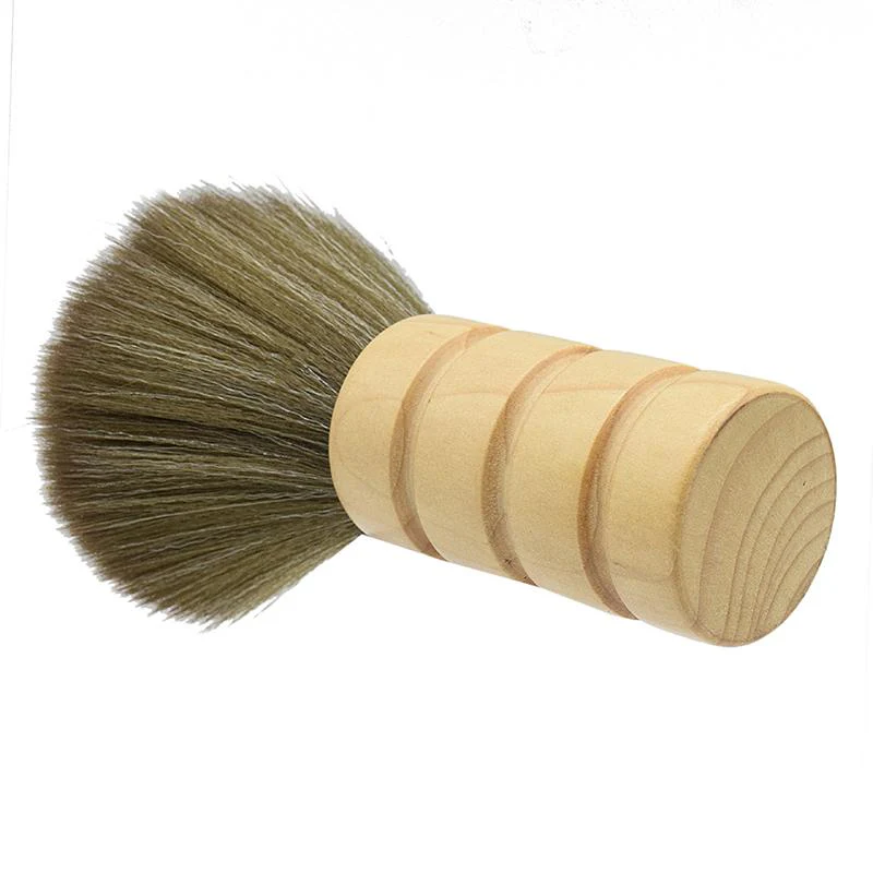 Barber Neck Brush Wood - Image 2