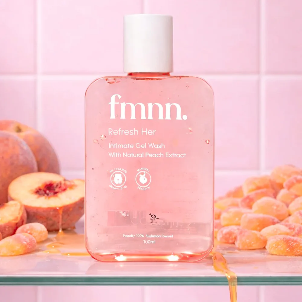 FMNN Refresh Her- Peach Intimate Gel Wash 100ml - Image 2
