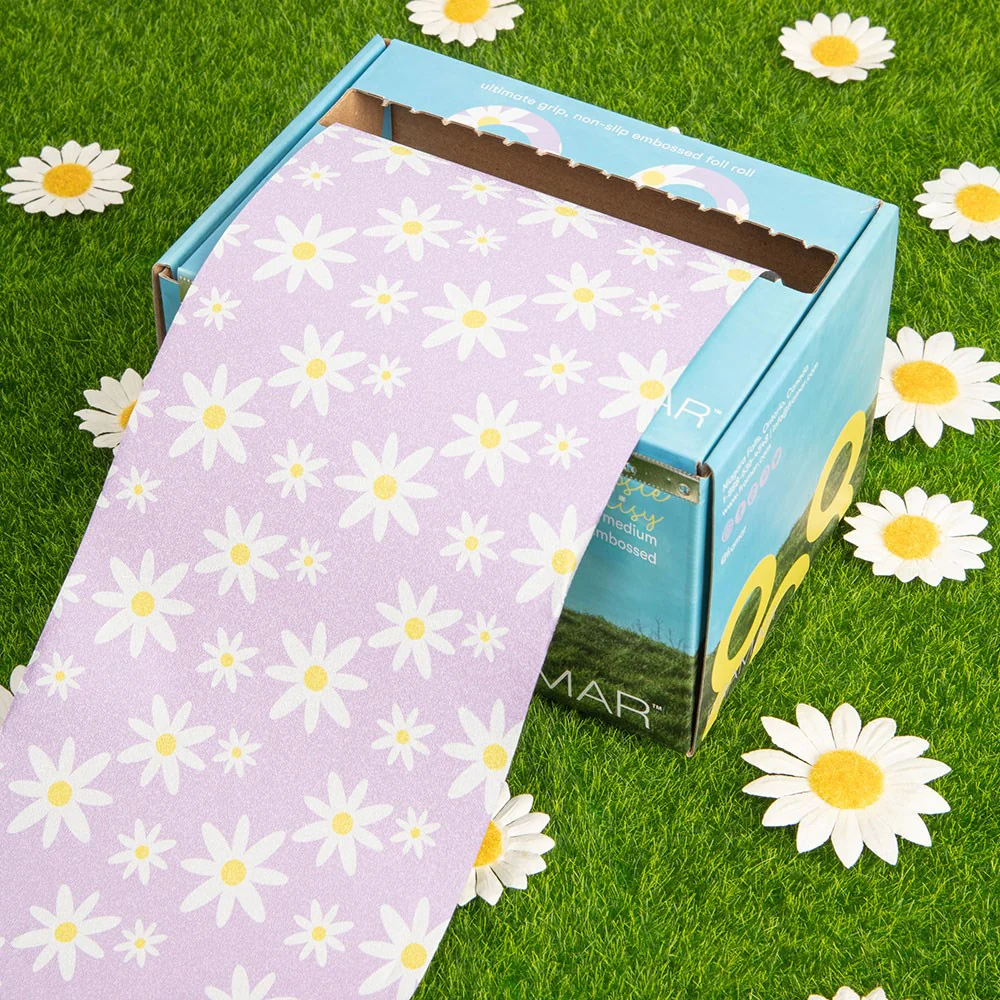Framar Whoopsie Daisy Foil Roll- Medium 12.7cm x 97m - Image 2