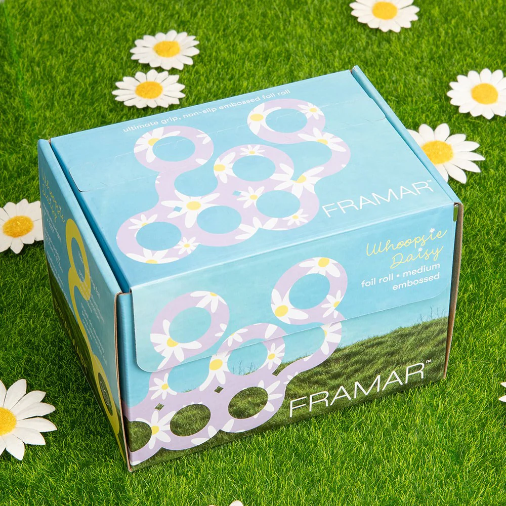 Framar Whoopsie Daisy Foil Roll- Medium 12.7cm x 97m - Image 4
