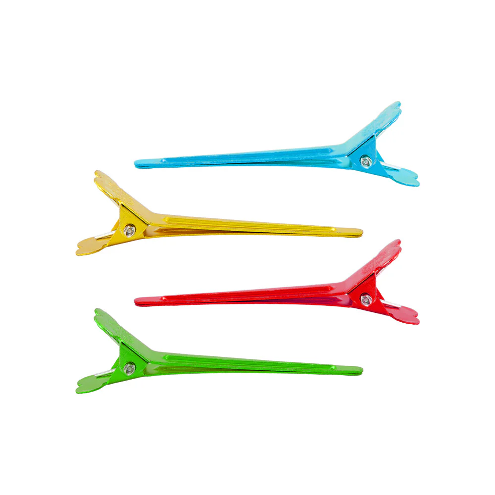 Pin Curl Clips Coloured 100Pk - Image 2