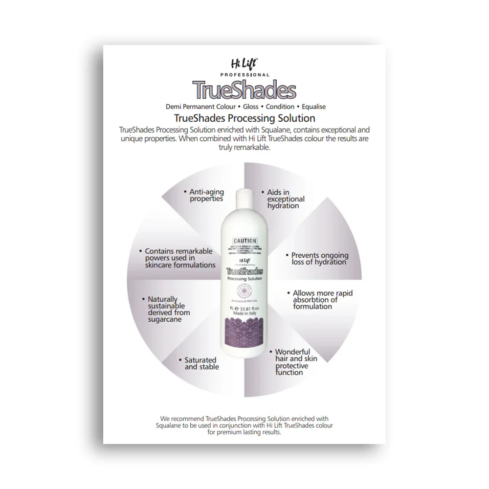 Hi Lift True Shades Colour Chart - Image 3