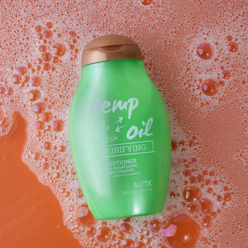 JUSTK Hemp Oil Purifying Conditioner 350ml - Image 2