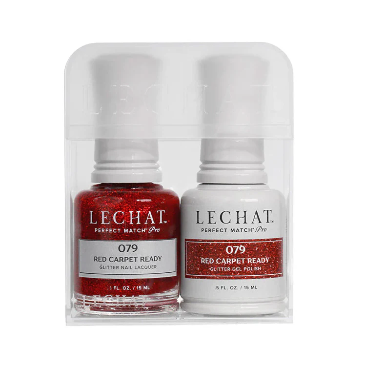 LeChat HEMA Free Perfect Match Pro Gel & Nail Lacquer Duo Red Carpet Ready 15ml