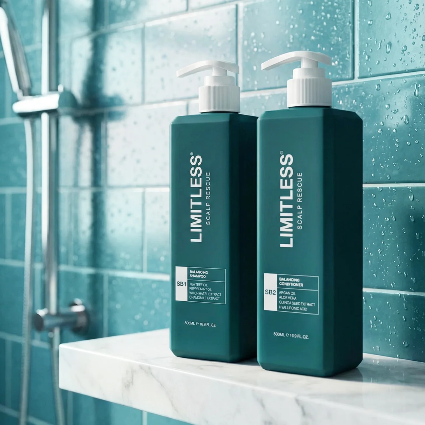 Limitless SB2 Scalp Rescue Balancing Conditioner 500ml - Image 2