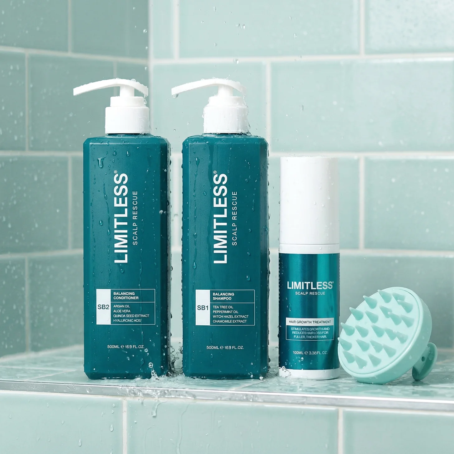 Limitless SB2 Scalp Rescue Balancing Conditioner 500ml - Image 3