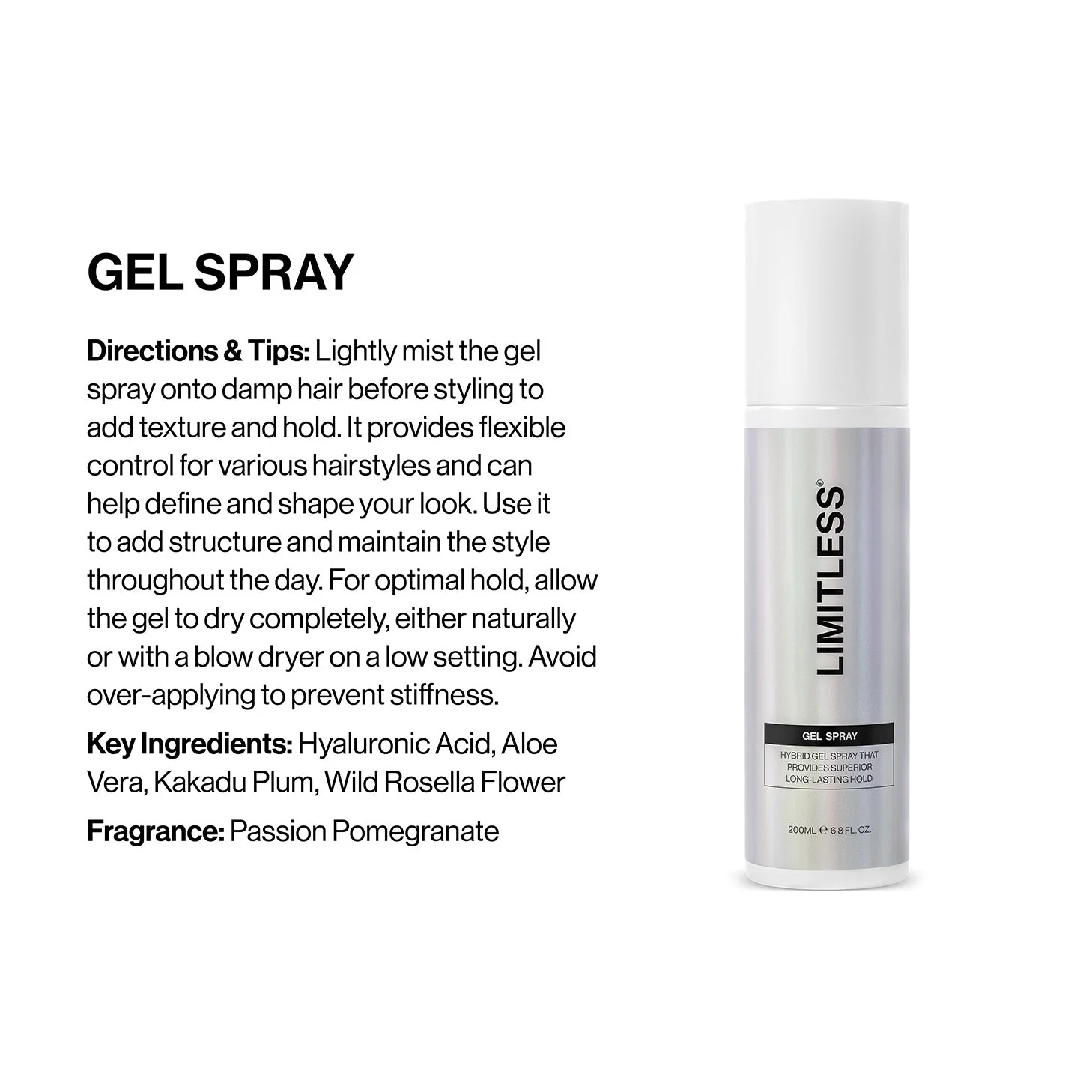 Limitless Gel Spray 200ml - Image 6