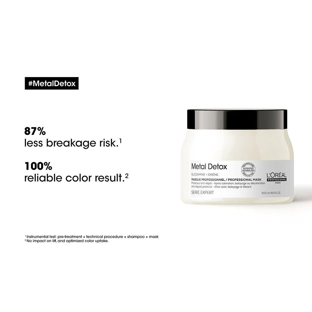 L'Oréal Professionnel Metal Detox Mask 500mL - Image 2