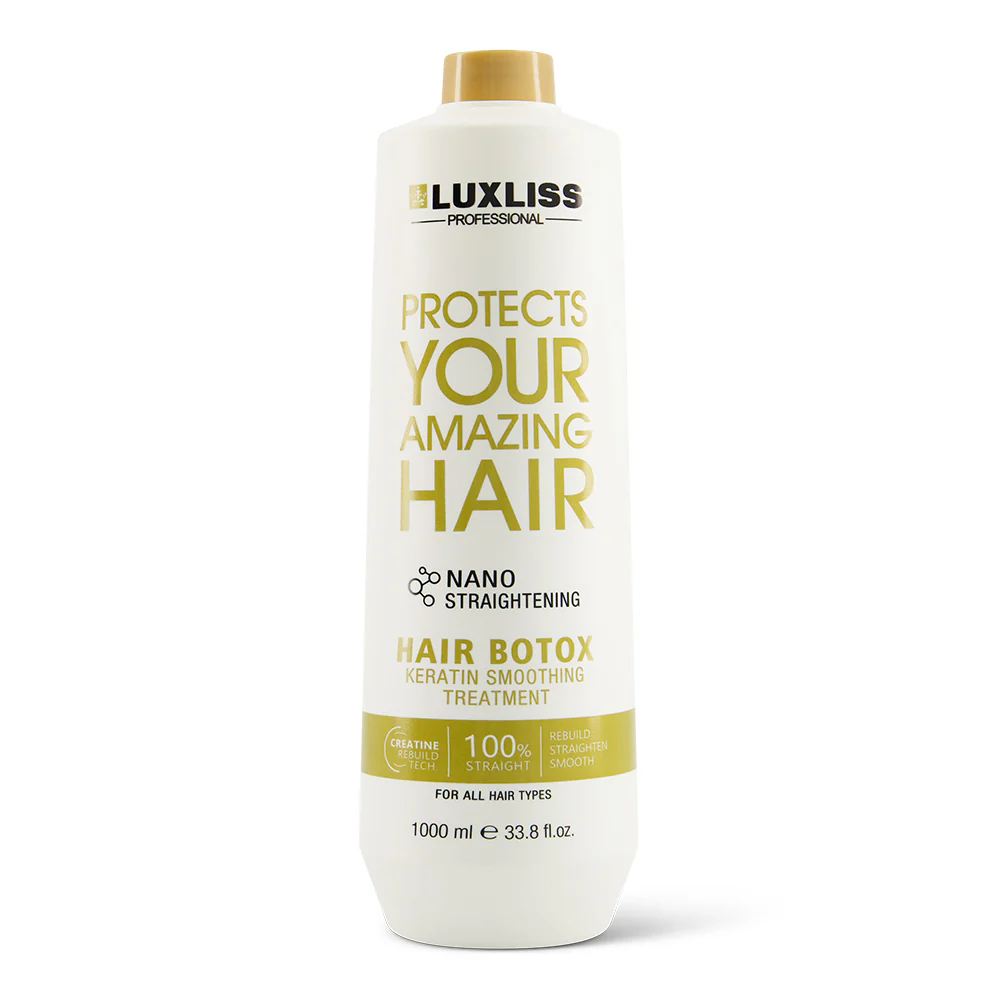 Luxliss Botox Keratin Smoothing Treatment-Nano Straight 1L