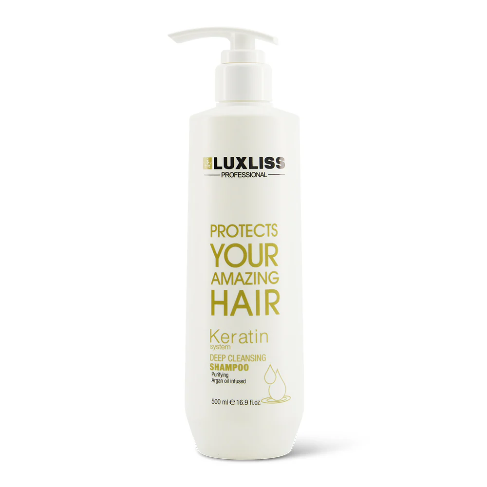 Luxliss Keratin Deep Cleansing Shampoo 500ml