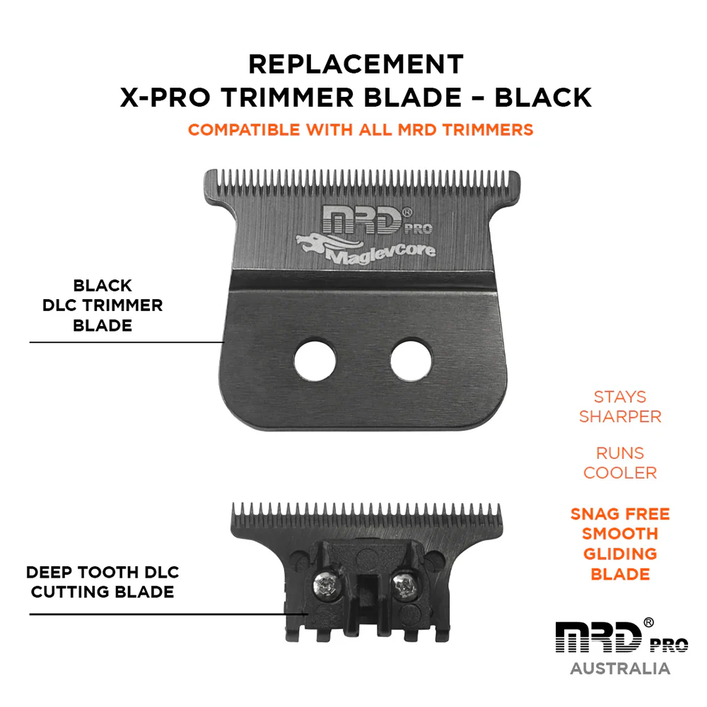 MRD Pro Smart Brain Trimmer Blade - Black - Image 3