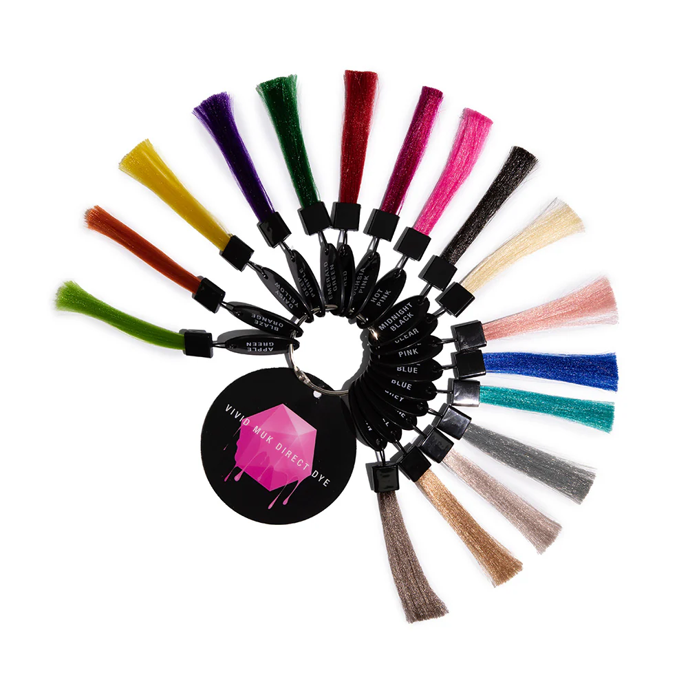 Muk Vivid Dye Midnight Black 100ml - Image 3