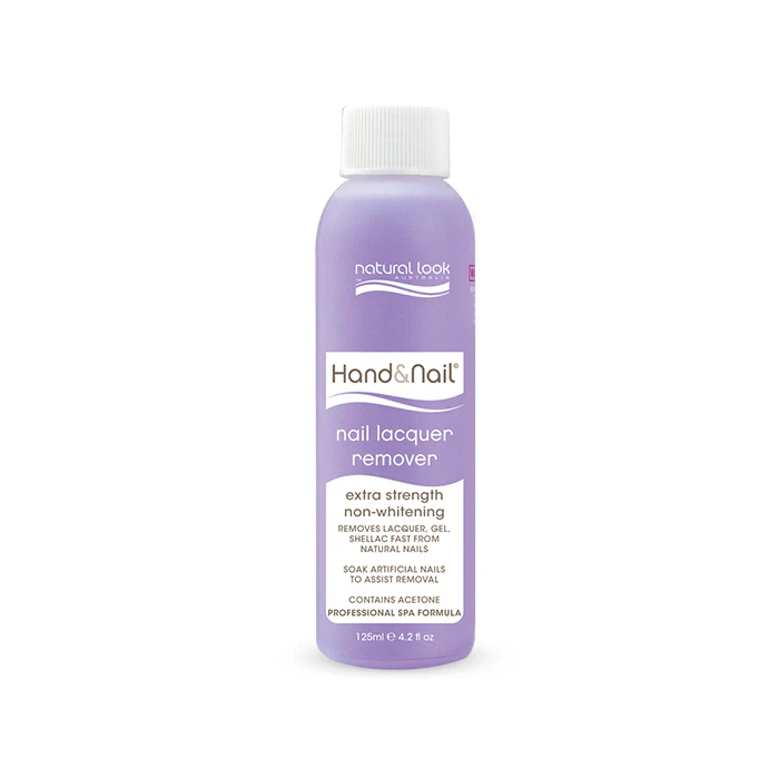 Natural Look Acetone Nail Lacquer Remover 125ml