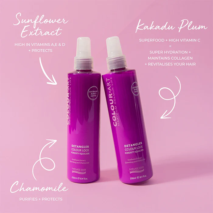 Natural Look Colour Art Detangler 250ml - Image 2