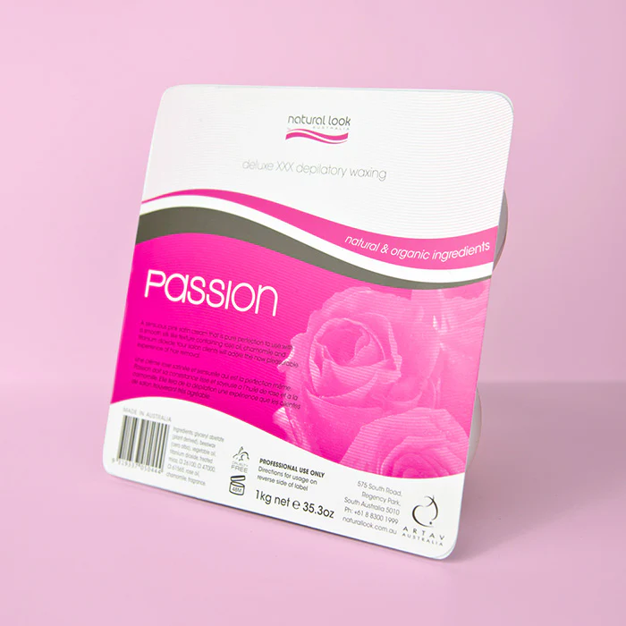 Natural Look Hot Wax Deluxe Depilatory Passion 1Kg - Image 3