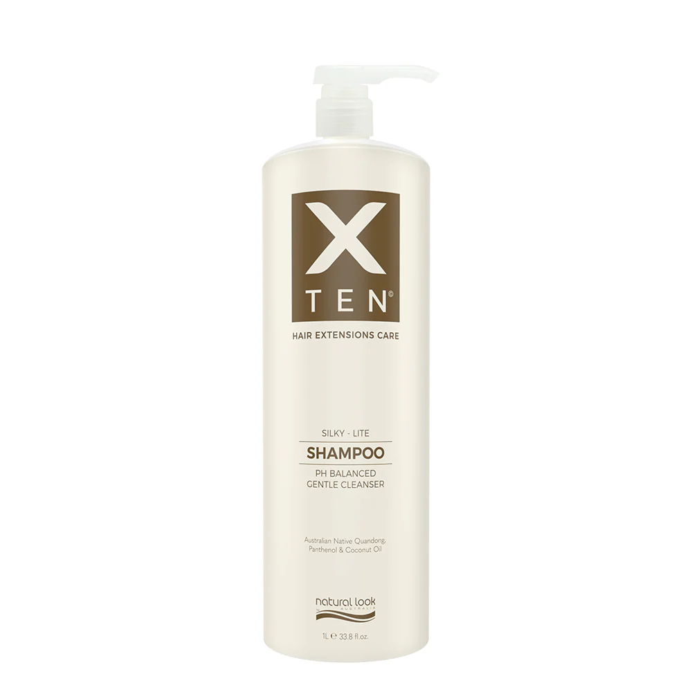 Natural Look X Ten Hair Extension Care Silky Lite Shampoo 1L