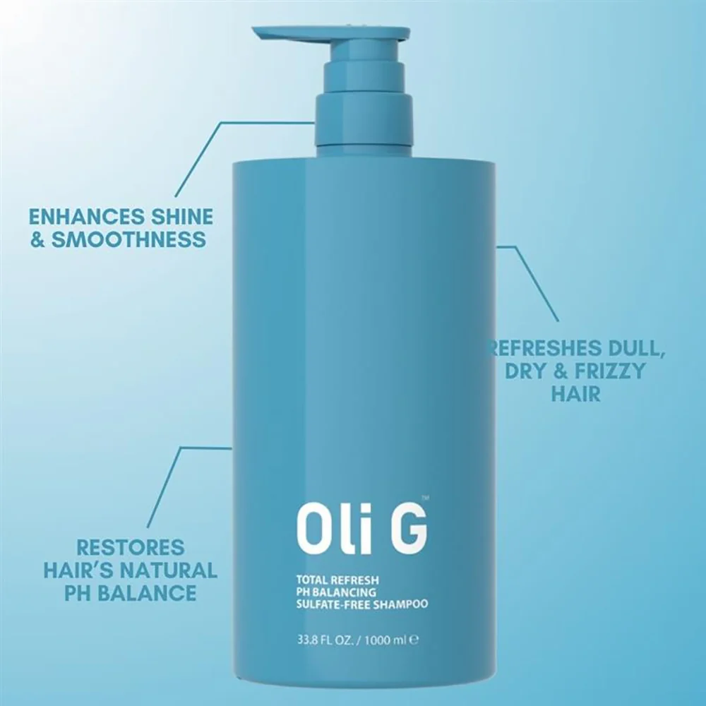 Oli G Total Refresh pH Balancing Shampoo 1000ml - Image 2