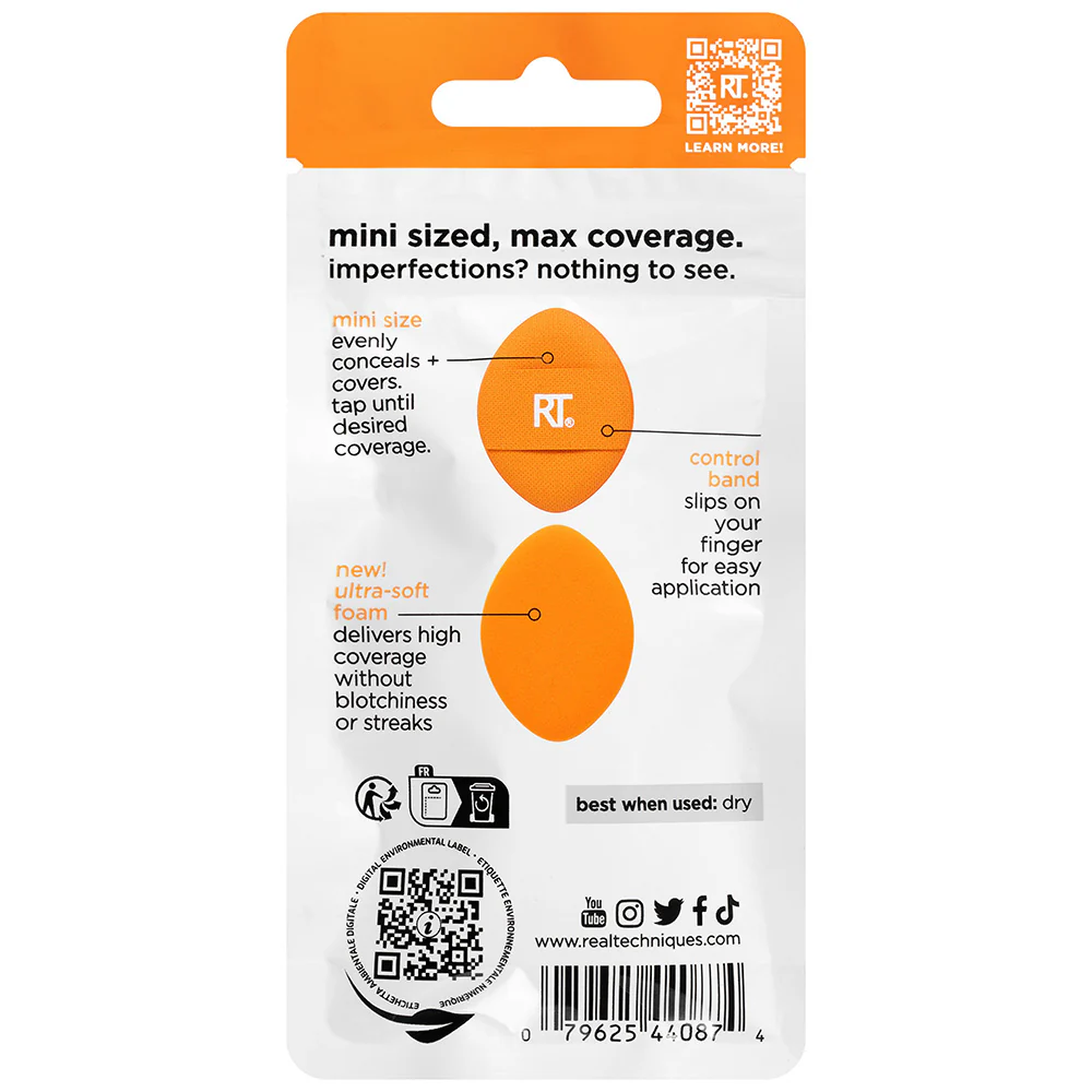 Real Techniques Mini Miracle Concealer Puff Trio - Image 2