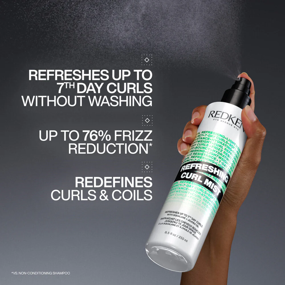Redken Refreshing Curl Mist 250ml - Image 2