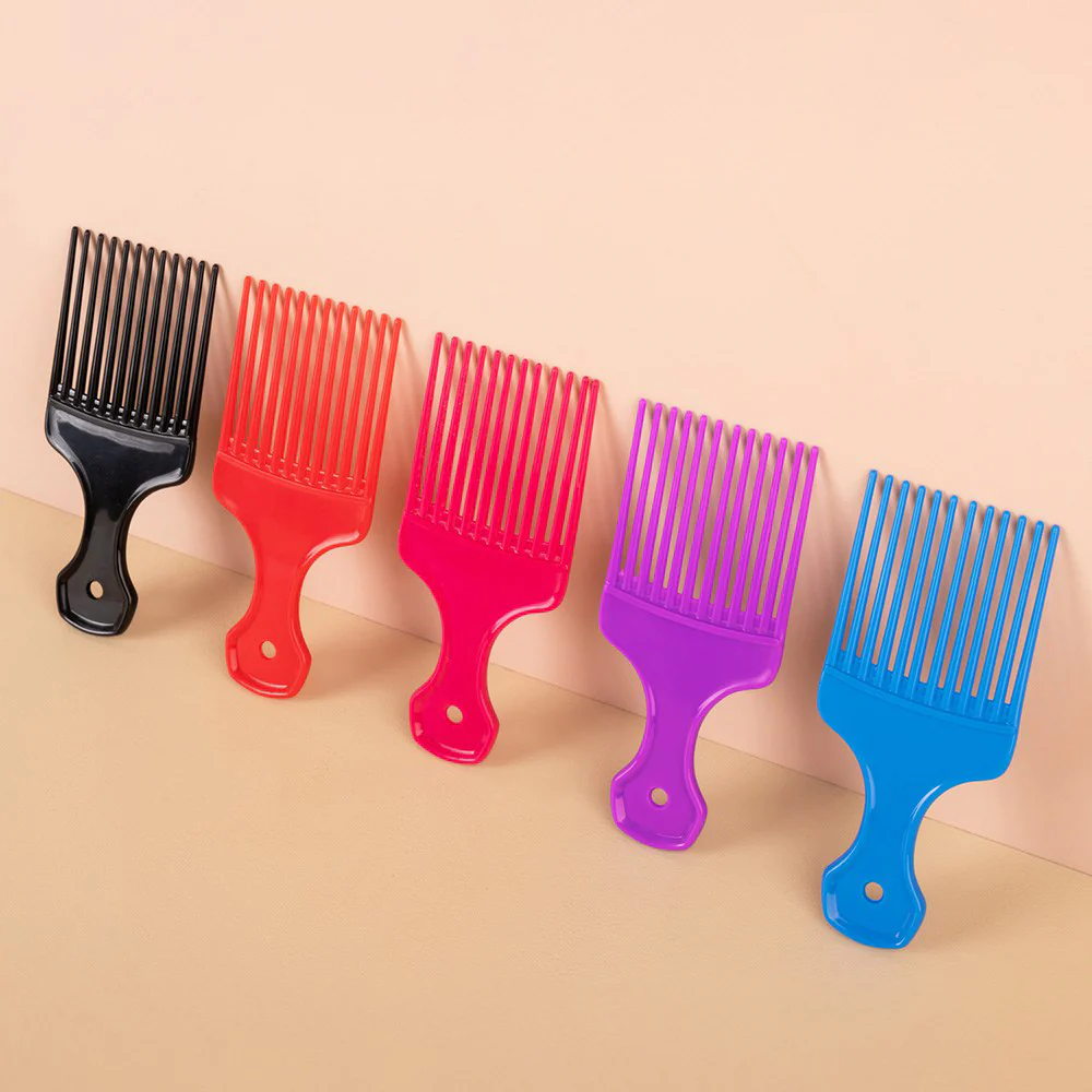 Salon Smart Afro Comb Assorted Colours - Image 2
