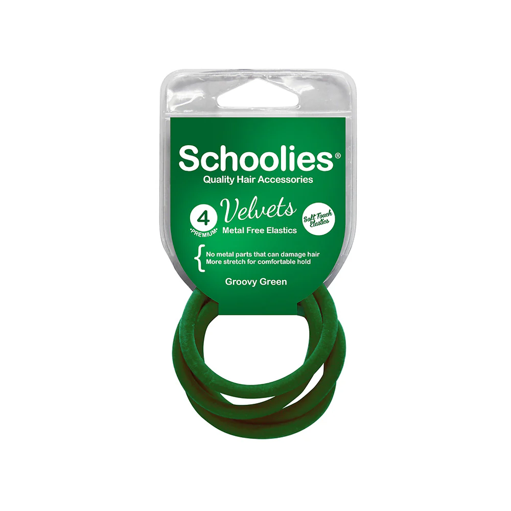 Schoolies #SC445 Velvets Groovy Green 4pc
