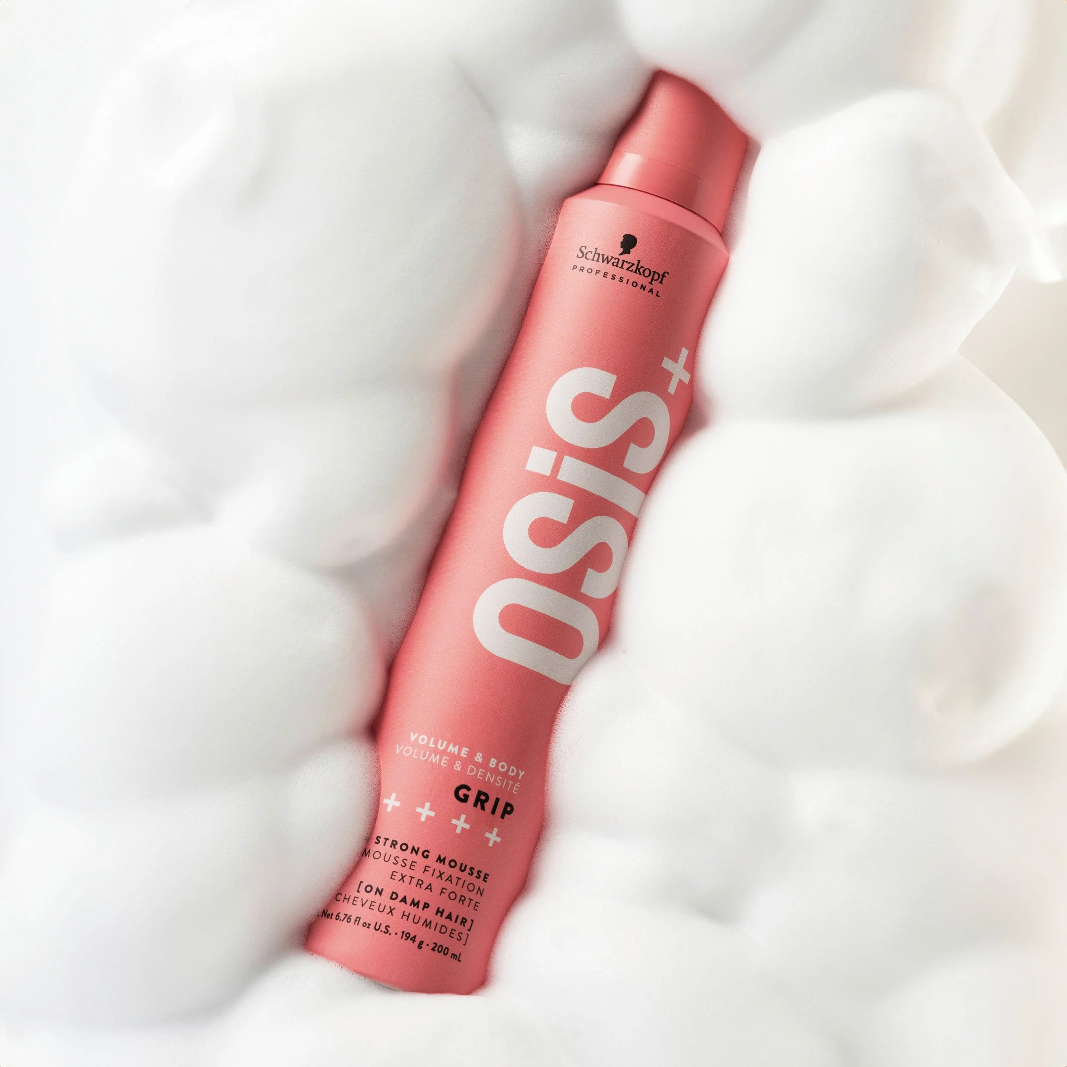 Schwarzkopf OSiS+ Grip Extreme Hold Mousse 200ml - Image 3