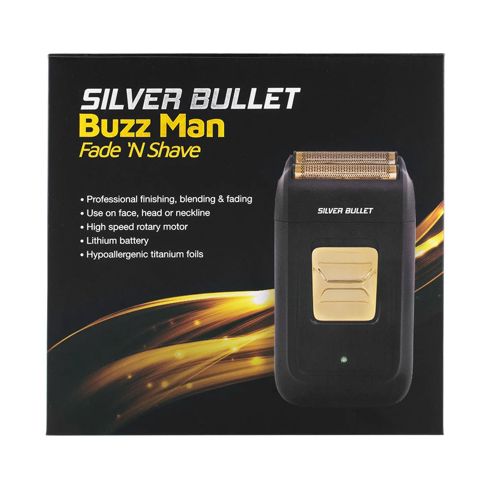 Silver Bullet Buzz Man Fade N Shave Shaver Foil Cover - Image 3