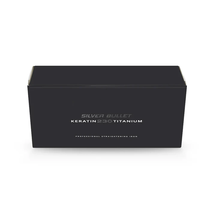 Silver Bullet Keratin 230 Silver Titanium Straightener 25mm - Image 3