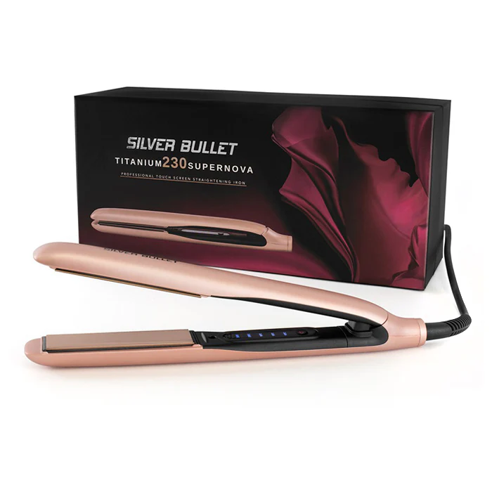 Silver Bullet Titanium 230 Supernova Rose Gold Straightener 25mm - Image 3