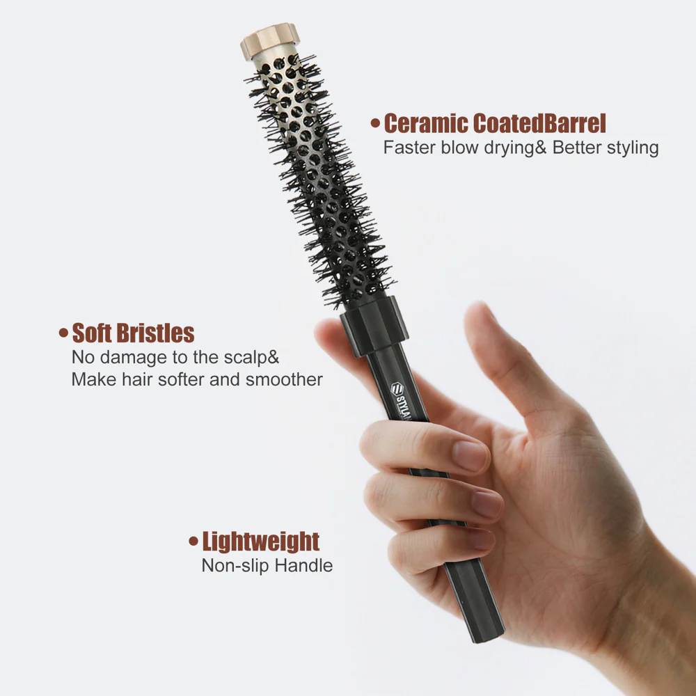 Stylance Small Round Brush Set 3Pc - Image 2