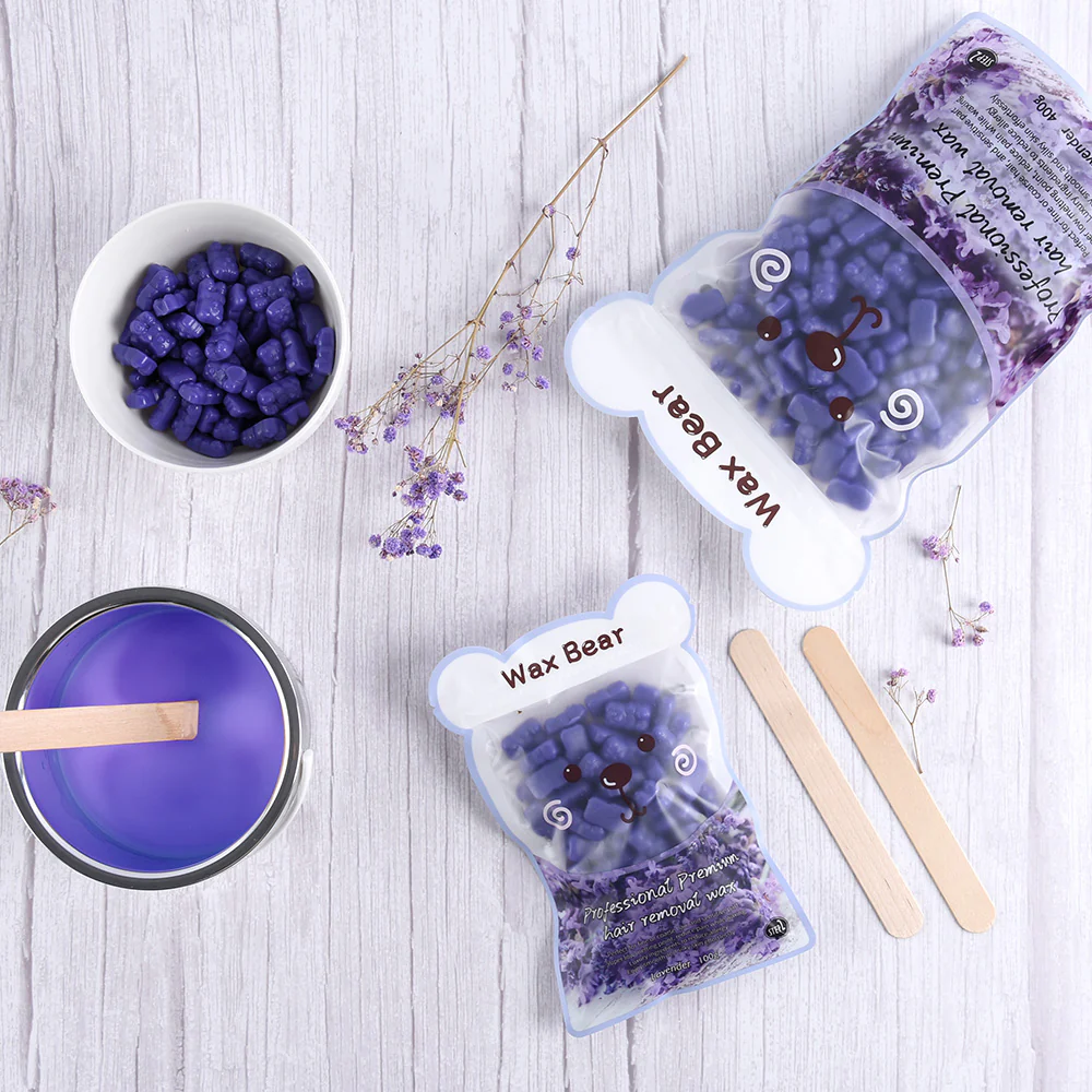 WaxKiss Bear Hot Wax Lavender 400g - Image 2