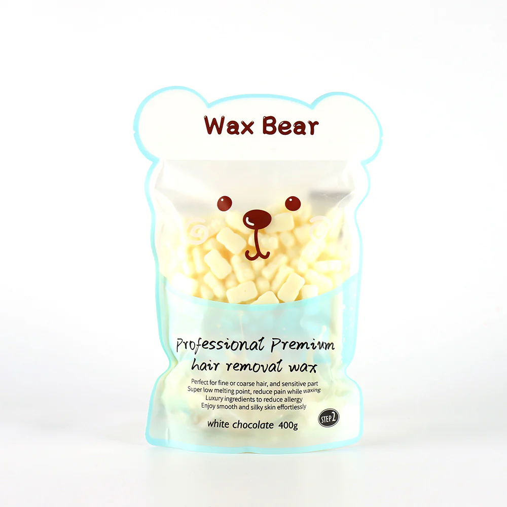WaxKiss Bear Hot Wax White Chocolate 400g