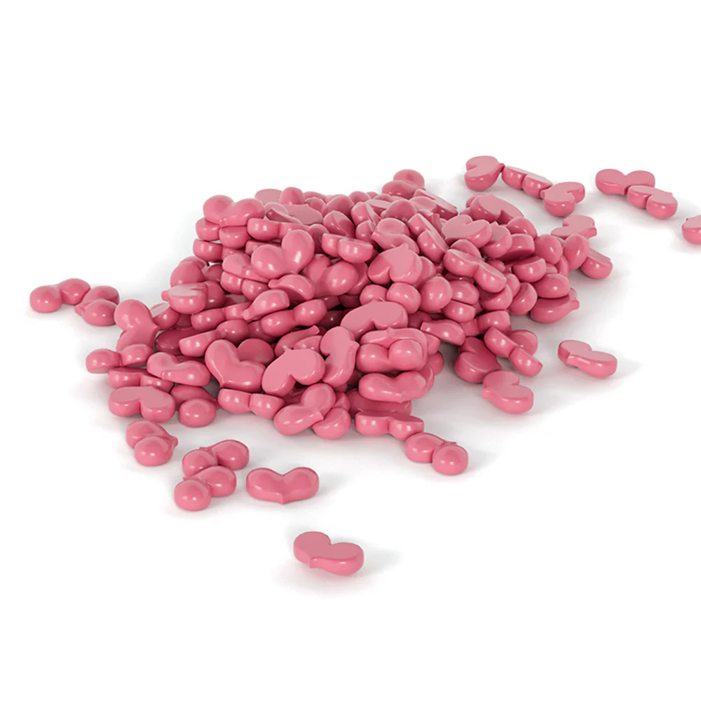 WaxKiss Love Heart Hot Wax Cactus Blossom 300g - Image 2