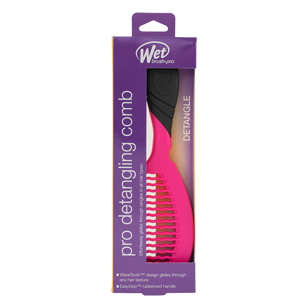 WetBrush Pro Basin Comb Detangler - Pink - Image 4