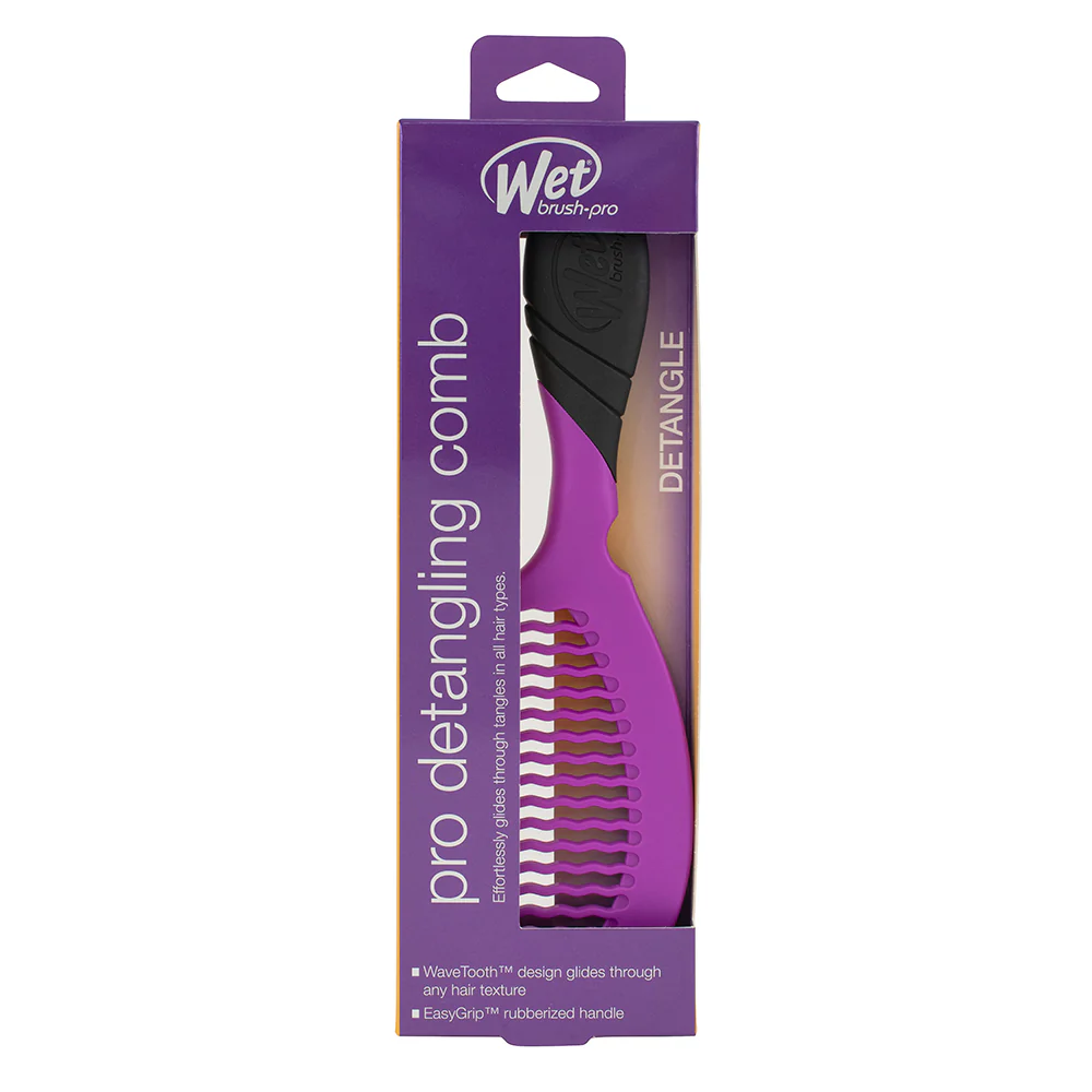 WetBrush Pro Basin Comb Detangler - Purple - Image 4