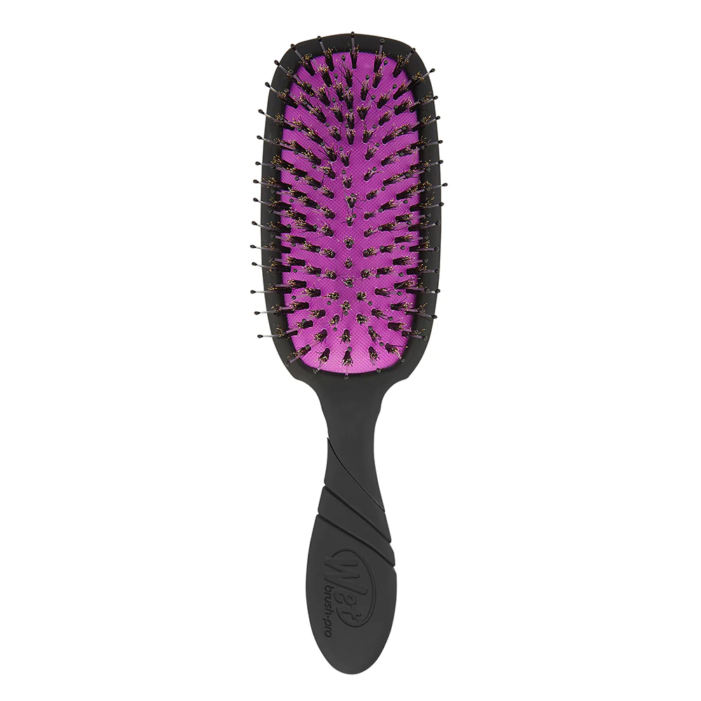 WetBrush Pro Shine Enhancer Boar Bristle  - Black