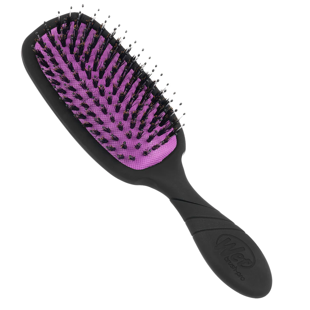 WetBrush Pro Shine Enhancer Boar Bristle  - Black - Image 3