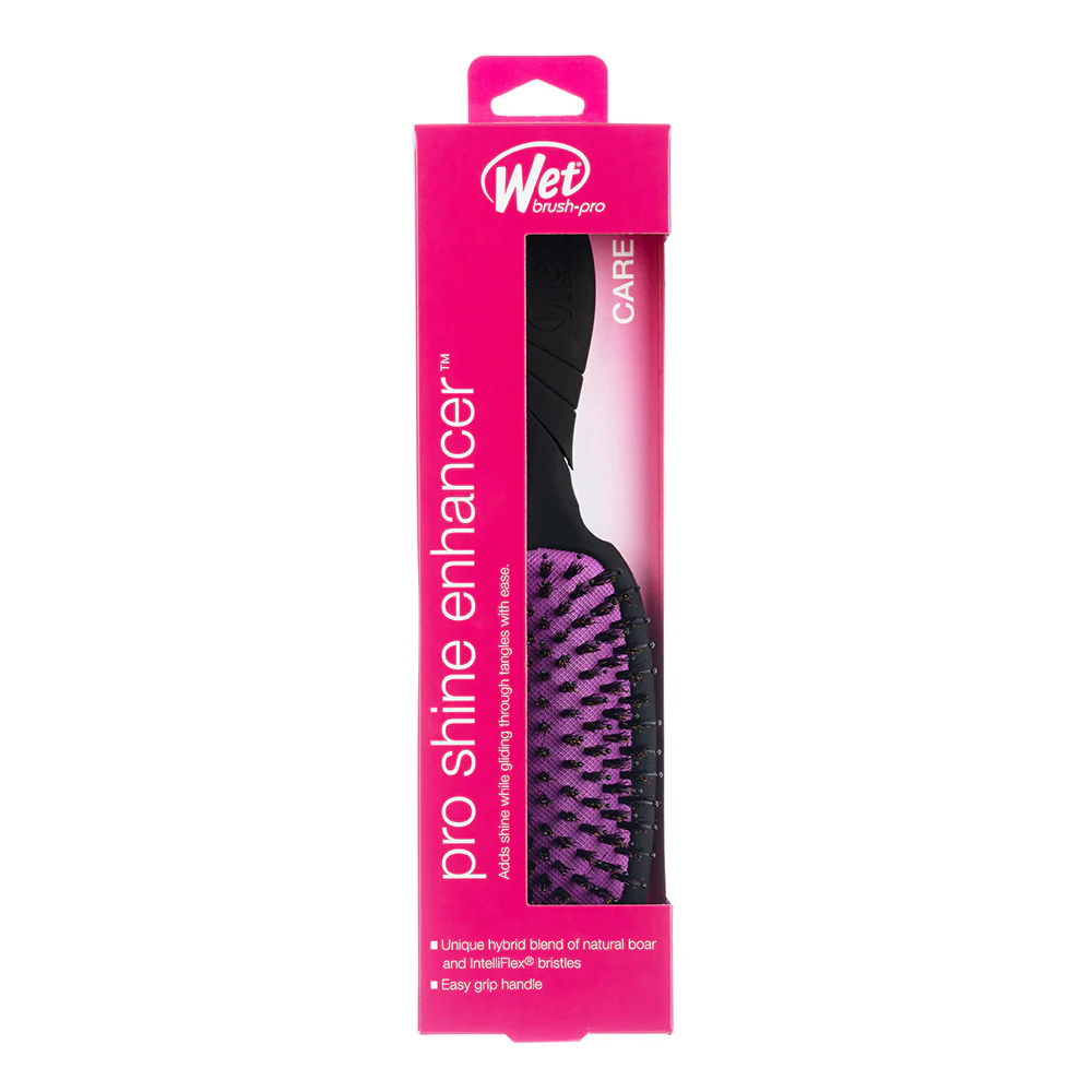 WetBrush Pro Shine Enhancer Boar Bristle  - Black - Image 4